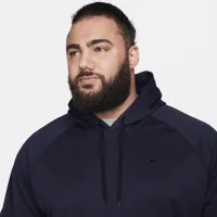 Nike Therma чоловічі Therma-FIT Hooded Fitness Pullover блакитний
