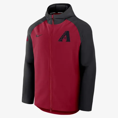Arizona Diamondbacks Authentic Collection Men’s Nike Therma MLB Full-Zip Куртка колір червоний