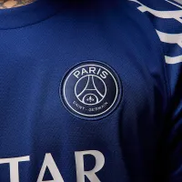 Nike Paris Saint-Germain 2024/25 Stadium Fourth мужские Jordan Dri-FIT Soccer Replica Jersey синий
