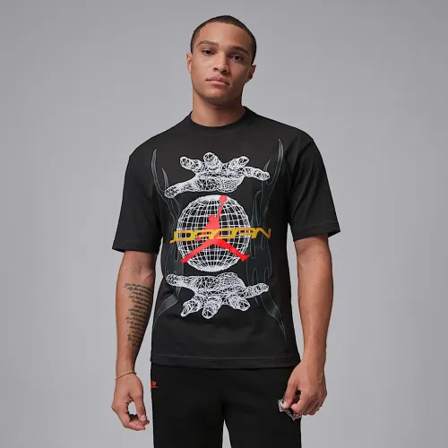 Nike Jordan мужские Graphic Shirt цвет черный