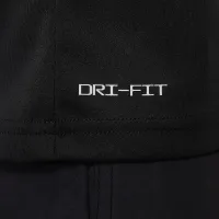 Nike Swim Hydroguard Big детские (для мальчиков) Dri-FIT Short-Sleeve Top цвет черный