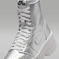 Nike Air Jordan 1 Brooklyn женская Boots цвет серый