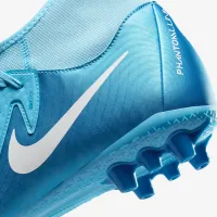 Nike Phantom Luna 2 Academy AG High-Top футбольні бутси блакитний