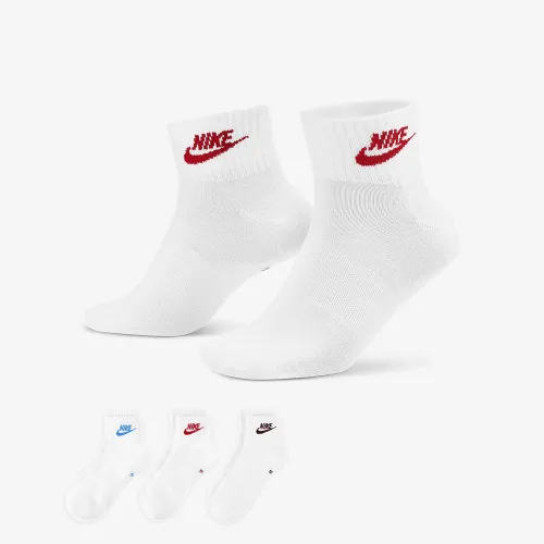 Nike Everyday Essential Ankle шкарпетки (3 пар) різнокольорові