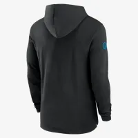 Carolina Panthers Sideline мужские Nike Dri-FIT NFL Long-Sleeve Hooded Top цвет черный