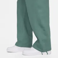 Nike Solo Swoosh чоловічі Open-Hem Fleece Pants колір зелений