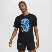 Nike Rise 365 Run Energy мужские Dri-FIT Short-Sleeve Running Top цвет черный