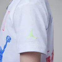 Nike Jordan Little детские Elements футболка цвет белый