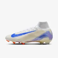 Nike Mercurial Superfly 10 Elite блакитнийprint FG High-Top футбольні бутси колір білий