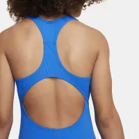 Nike Essential Big дитячі (Girls') Racerback 1-Piece Swimsuit блакитний