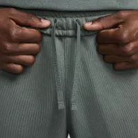 Nike Swoosh мужские Dri-FIT Fleece Fitness Joggers цвет зеленый