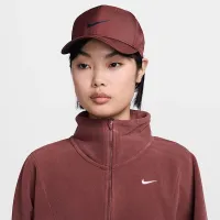 Nike Dri-FIT Rise Structuцвет красный Snapback Cap цвет коричневый