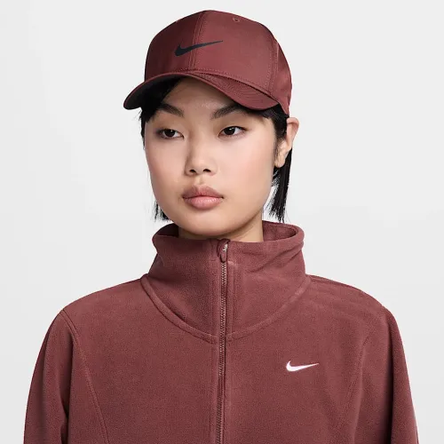 Nike Dri-FIT Rise Structuколір червоний Snapback Cap колір коричневий