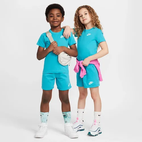 Nike Club Little дитячі Knit шорти комплект колір зелений