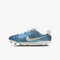 Nike Jr. Tiempo Emerald Legend 10 Academy Little/Big детские MG Low-Top футбольные бутсы цвет зеленый