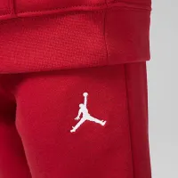 Nike Jordan MJ Brooklyn Fleece Toddler 2-Piece Pullover Толстовка с капюшоном набор цвет красный
