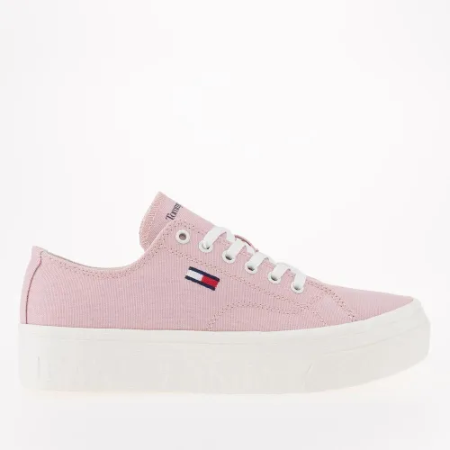 Кроссовки Tommy Jeans Lace-Up Flatform EN0EN02173-TH2 - Розовые