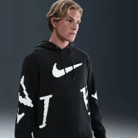 Nike Sportswear Club мужские Fleece Толстовка с капюшоном цвет черный