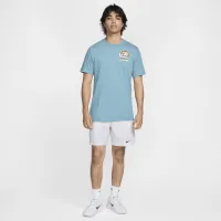 NikeCourt чоловічі Dri-FIT Tennis футболка блакитний
