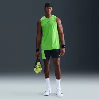 NikeCourt Slam мужские Dri-FIT ADV Tank Top цвет зеленый