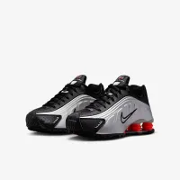 Nike Shox R4 Big детские Кроссовки цвет серый