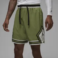 Nike Jordan Dri-FIT Sport мужские Woven Diamond шорты цвет зеленый