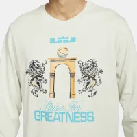 Nike LeBron чоловічі Long-Sleeve футболка колір зелений