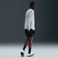 Nike Stride чоловічі Dri-FIT ADV Long-Sleeve Running Top with Reflective Accents колір сірий
