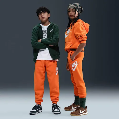 Nike Club Fleece Big детские Joggers Orange