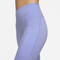 Nike Go женская Firm-Support С высокой Талией 7/8 лосины с карманамицвет фиолетовый