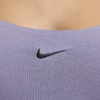 Nike Sportswear Chill Knit жіноча Tight Cami Tank колір фіолетовий