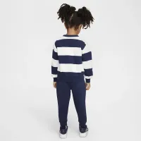 Nike Sportswear Club Toddler 2-Piece Rugby Stripe Crew комплект блакитний