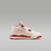 Nike Jordan 4 Retro Little детские Кроссовки цвет коричневый