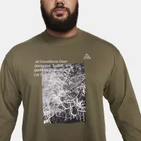 Nike ACG Men's Long-Sleeve T-Shirt Green