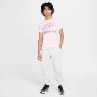 Nike Swoosh Big детские Wrestling футболка Pink