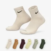 Nike Everyday Plus Cushioned тренувальні Ankle шкарпетки (6 пар) різнокольорові