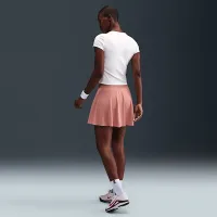NikeCourt Ace Advantage жіноча Dri-FIT Tennis спідниця Pink