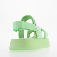 Сандалі Calvin Klein Prefresato Sandal Badge YW0YW00967-0H9 - Зелені