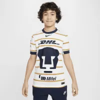 Pumas UNAM 2024/25 Stadium Home Big дитячі Nike Dri-FIT Soccer Replica Jersey колір білий