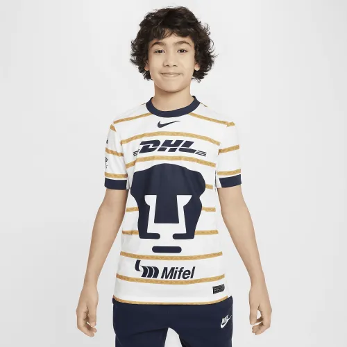 Pumas UNAM 2024/25 Stadium Home Big дитячі Nike Dri-FIT Soccer Replica Jersey колір білий