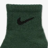 Nike Dri-FIT Performance Basics Little дитячі Ankle шкарпетки (6 пар) колір зелений