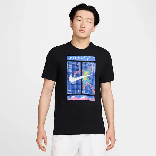 NikeCourt чоловічі Dri-FIT Tennis футболка колір чорний