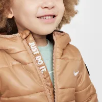 Nike Toddler Filled Quilted Куртка цвет коричневый