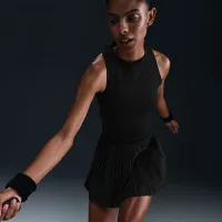NikeCourt Advantage жіноча Dri-FIT Pleated Tennis спідниця колір чорний
