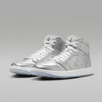 Nike Air Jordan 1 High G NRG мужские для гольфа Кроссовки цвет серый