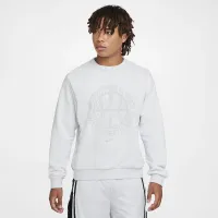 Nike Standard Issue мужские Dri-FIT баскетбольные Crew-Neck свитшот цвет серый