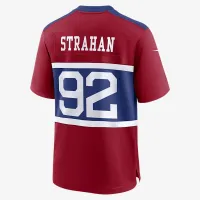 Michael Strahan New York Giants мужские Nike NFL Game Jersey цвет красный