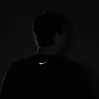 Nike One Fitted женская Dri-FIT Long-Sleeve Top (большие размеры) цвет черный