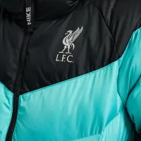 Liverpool FC Big дитячі Nike Soccer Synthetic-Fill Hooded Куртка колір чорний