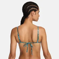 Nike Swim Swirl женская String Bikini Top синий
